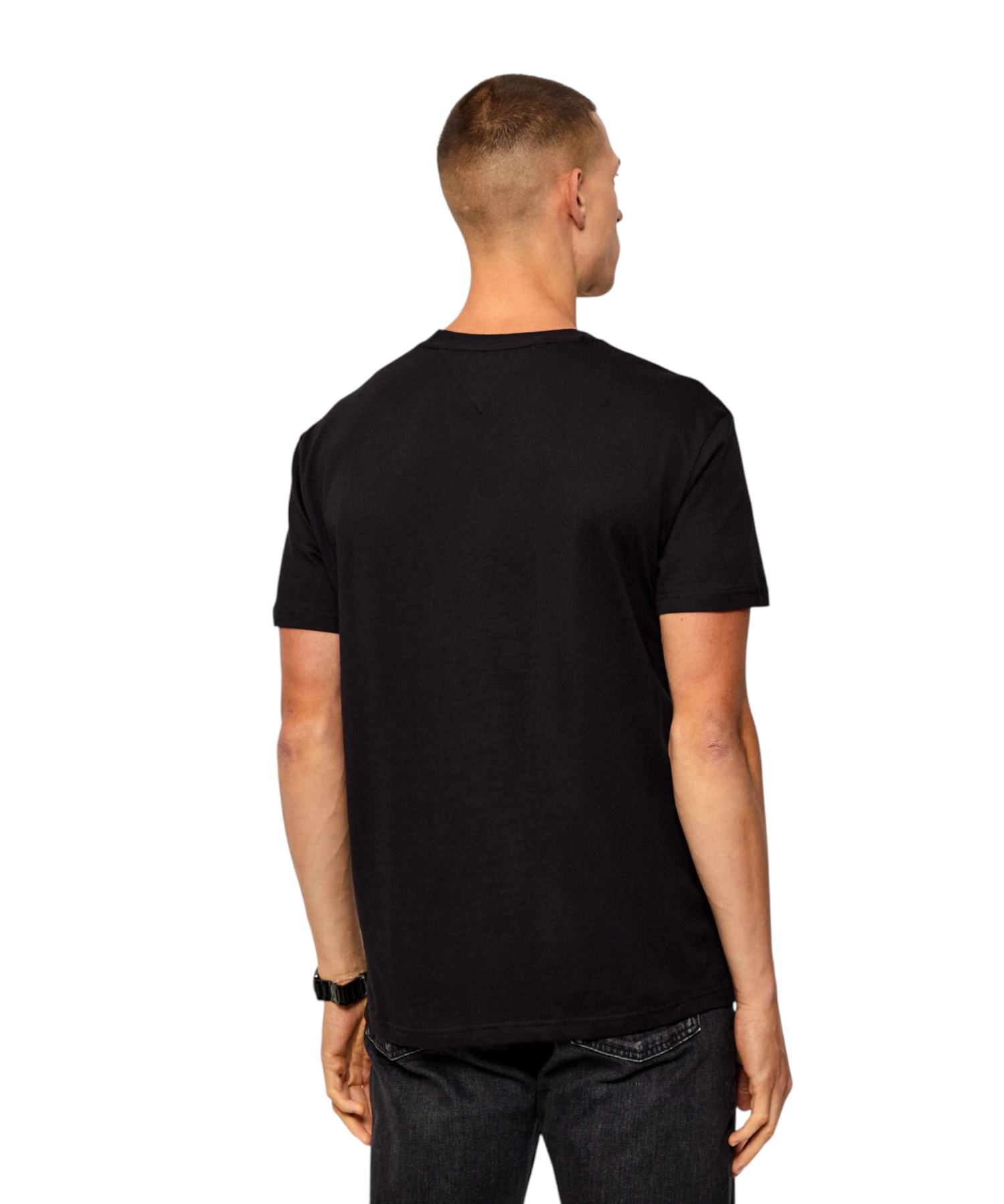 Tommy Hilfiger – Ανδρικό T-shirt Dna Tee Ext Regular Fit DM0DM21978-BDS Μαύρο (2) Tommy Hilfiger - Ανδρικό T-shirt Dna Tee Ext Regular Fit DM0DM21978-BDS Μαύρο DM0DM21978-BDS