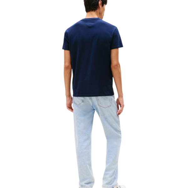 Tommy Hilfiger - Ανδρικό T-shirt Dna Tee Ext Regular Fit DM0DM21978-C1G Μπλε Σκούρο DM0DM21978-C1G