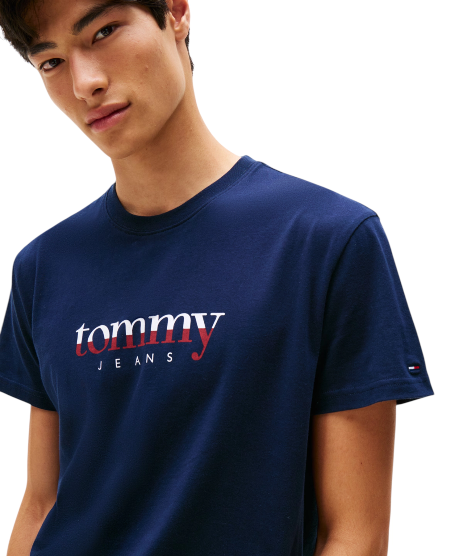 Tommy Hilfiger – Ανδρικό T-shirt Dna Tee Ext Regular Fit DM0DM21978-C1G Μπλε Σκούρο (2) Tommy Hilfiger - Ανδρικό T-shirt Dna Tee Ext Regular Fit DM0DM21978-C1G Μπλε Σκούρο DM0DM21978-C1G