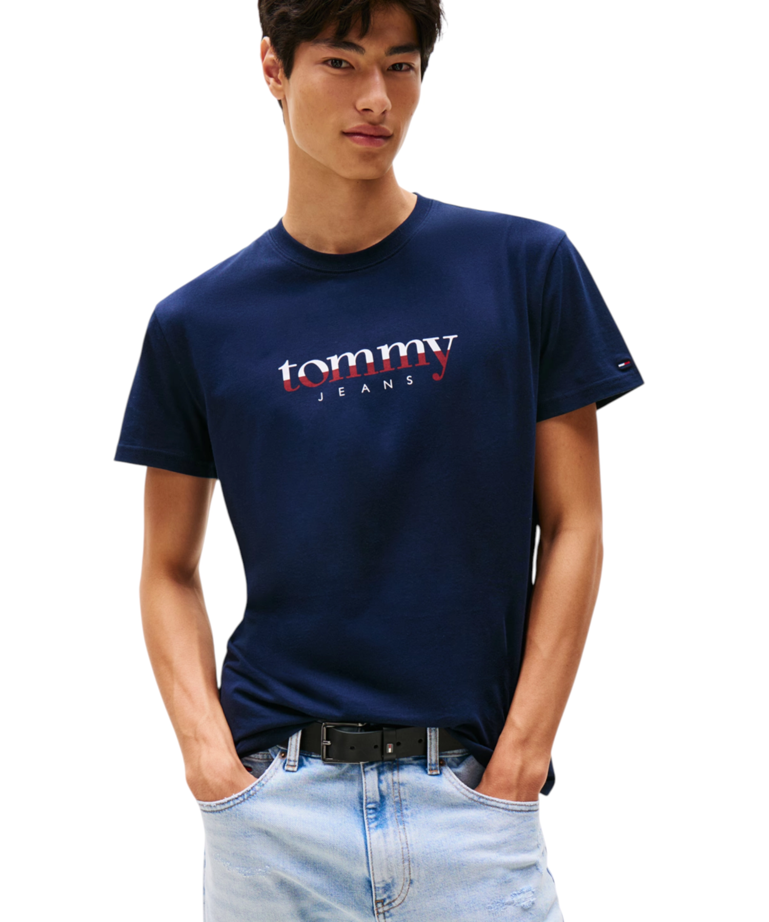 Tommy Hilfiger – Ανδρικό T-shirt Dna Tee Ext Regular Fit DM0DM21978-C1G Μπλε Σκούρο (3) Tommy Hilfiger - Ανδρικό T-shirt Dna Tee Ext Regular Fit DM0DM21978-C1G Μπλε Σκούρο DM0DM21978-C1G