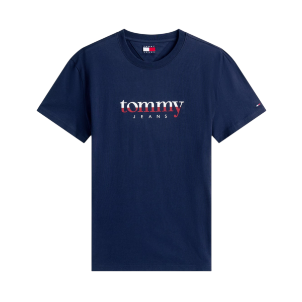 Tommy Hilfiger - Ανδρικό T-shirt Dna Tee Ext Regular Fit DM0DM21978-C1G Μπλε Σκούρο