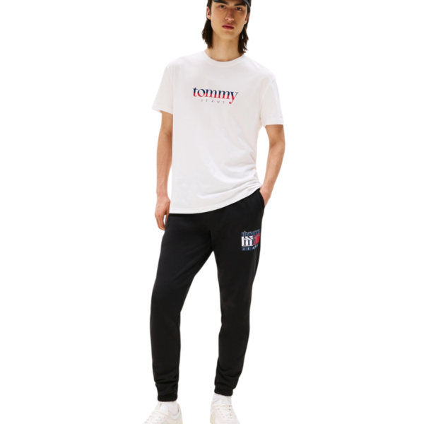 Tommy Hilfiger - Ανδρικό T-shirt Dna Tee Ext Regular Fit DM0DM21978-YBL Λευκό DM0DM21978-YBL