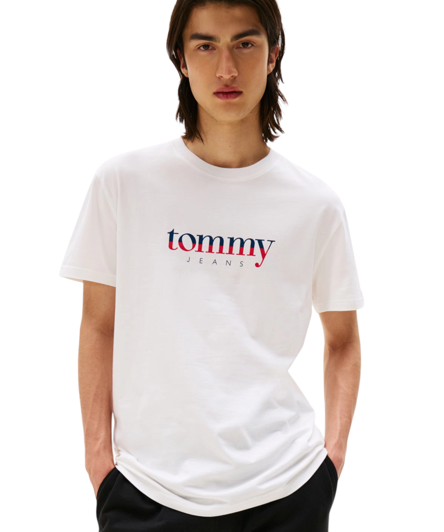 Tommy Hilfiger – Ανδρικό T-shirt Dna Tee Ext Regular Fit DM0DM21978-YBL Λευκό (5) Tommy Hilfiger - Ανδρικό T-shirt Dna Tee Ext Regular Fit DM0DM21978-YBL Λευκό DM0DM21978-YBL