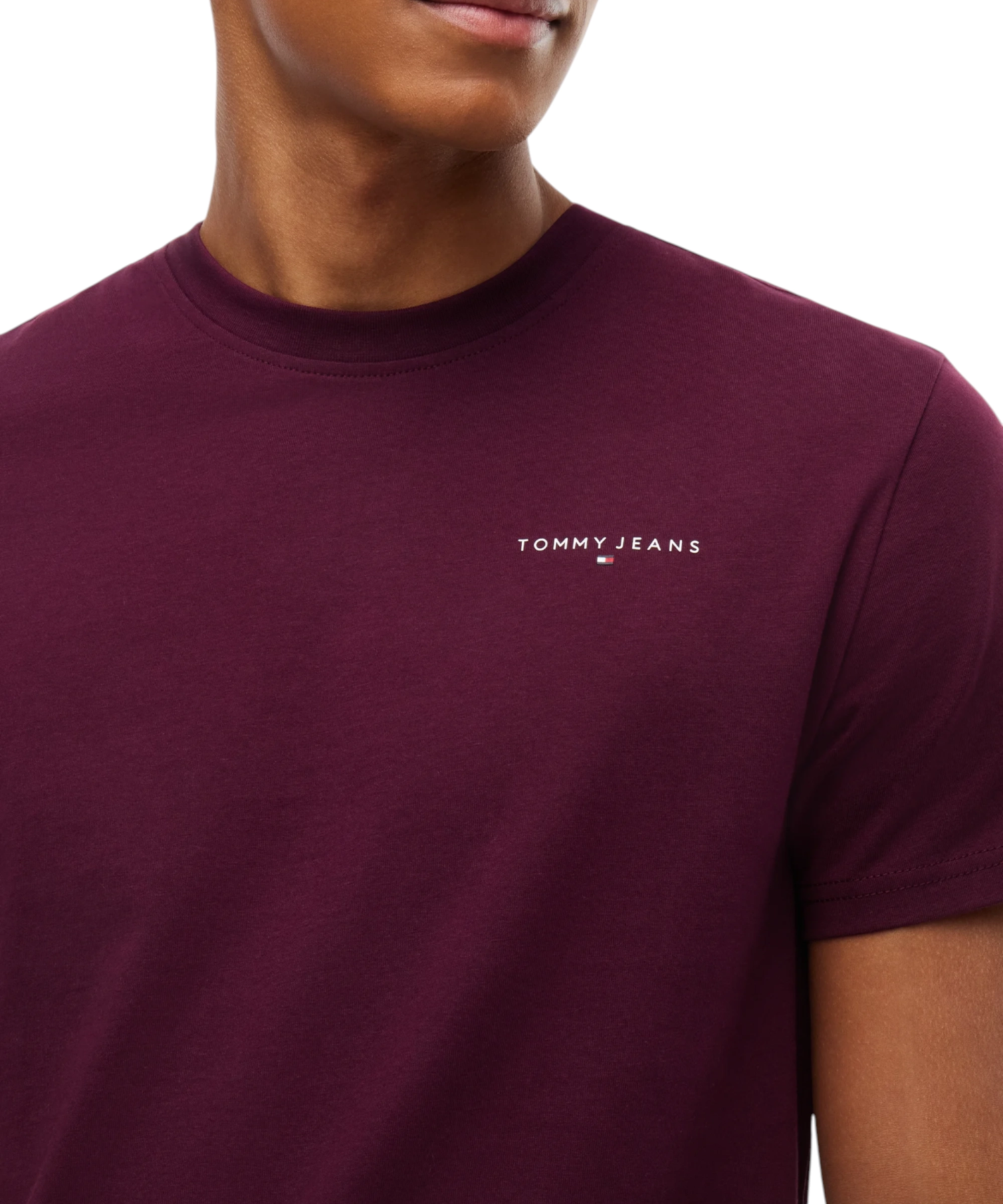 Tommy Hilfiger – Ανδρικό T-shirt Linear Chest Slim Fit DM0DM21780-V11 Μπορντό (1) Tommy Hilfiger - Ανδρικό T-shirt Linear Chest Slim Fit DM0DM21780-V11 Μπορντό DM0DM21780-V11