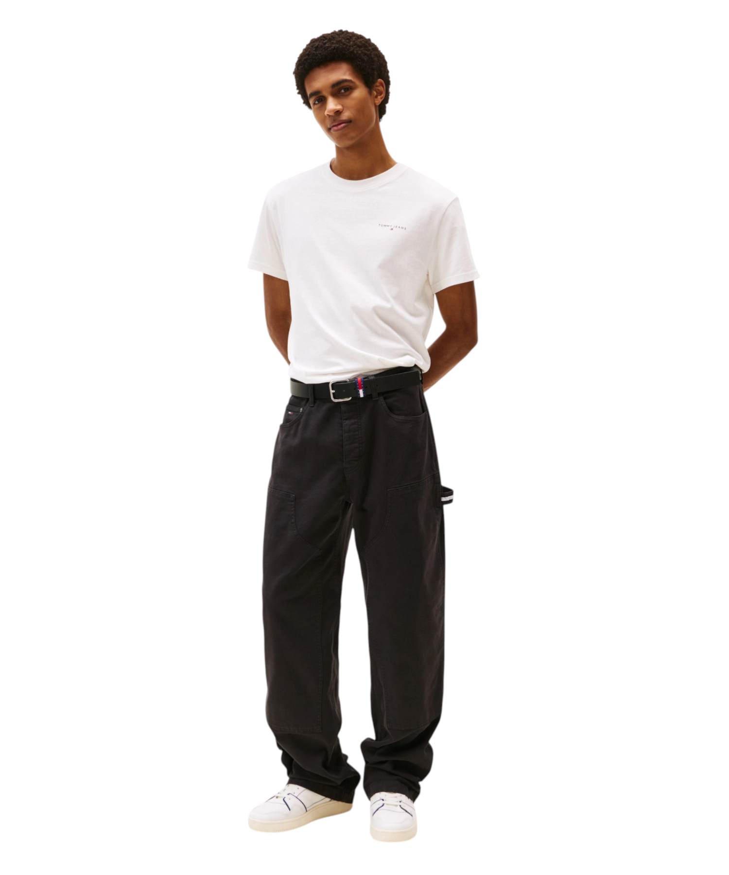 Tommy Hilfiger – Ανδρικό T-shirt Linear Chest Slim Fit DM0DM21780-YBL Εκρού (2) Tommy Hilfiger - Ανδρικό T-shirt Linear Chest Slim Fit DM0DM21780-YBL Εκρού DM0DM21780-YBL