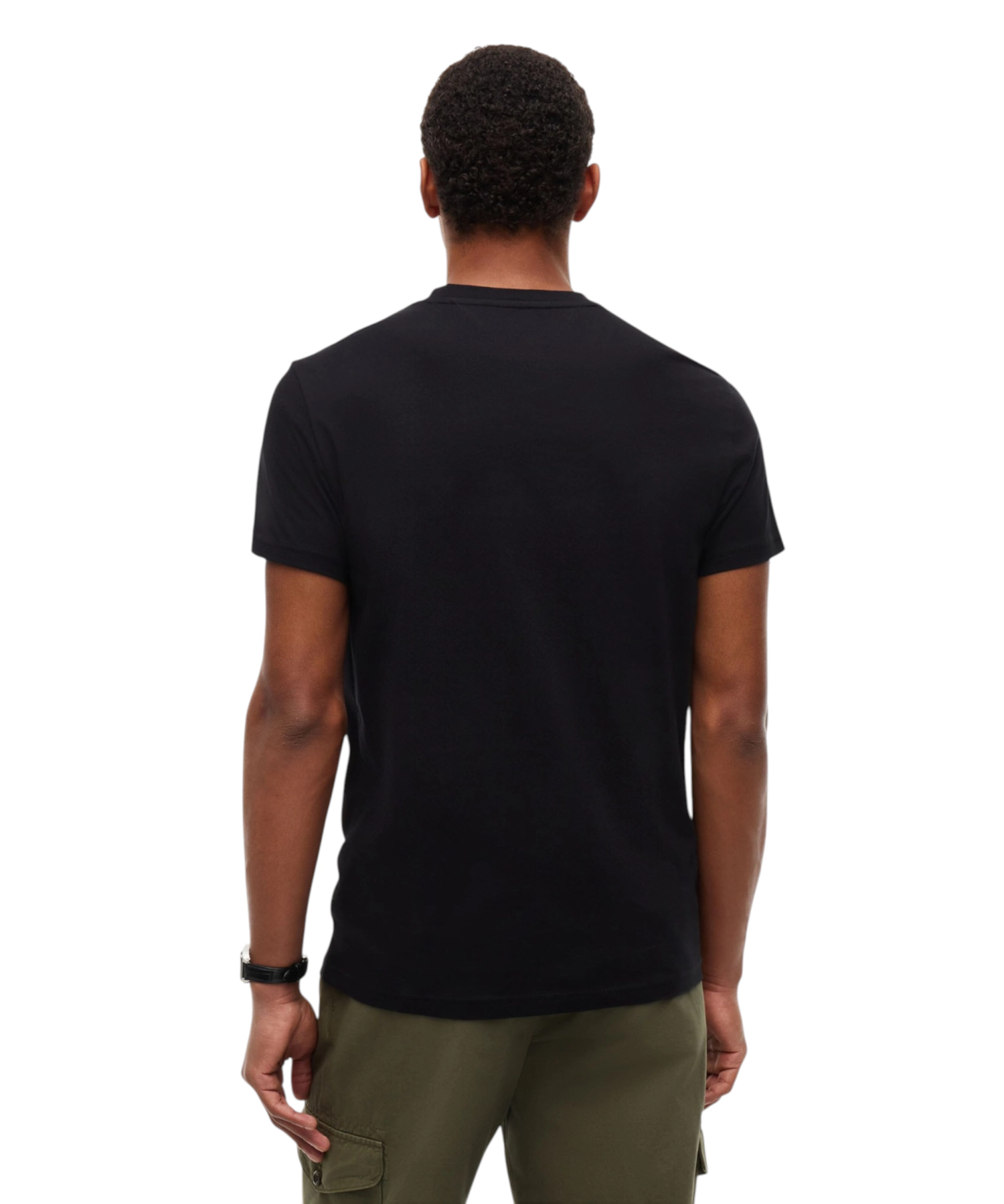 Tommy Hilfiger – Ανδρικό T-shirt Signature Chest Slim Fit DM0DM23550-BDS Μαύρο (4) Tommy Hilfiger - Ανδρικό T-shirt Signature Chest Slim Fit DM0DM23550-BDS Μαύρο DM0DM23550-BDS