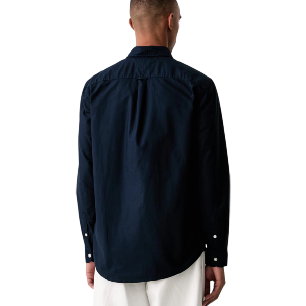 Tommy Hilfiger - Ανδρικό Πουκάμισο Oxford Shirt Regular Fit DM0DM23711-C1G Μπλε Σκούρο DM0DM23711-C1G