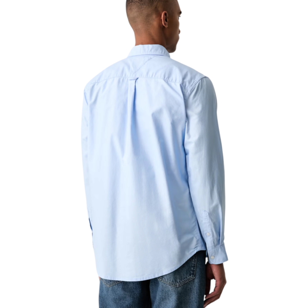 Tommy Hilfiger - Ανδρικό Πουκάμισο Oxford Shirt Regular Fit DM0DM23711-C3Q Γαλάζιο DM0DM23711-C3Q