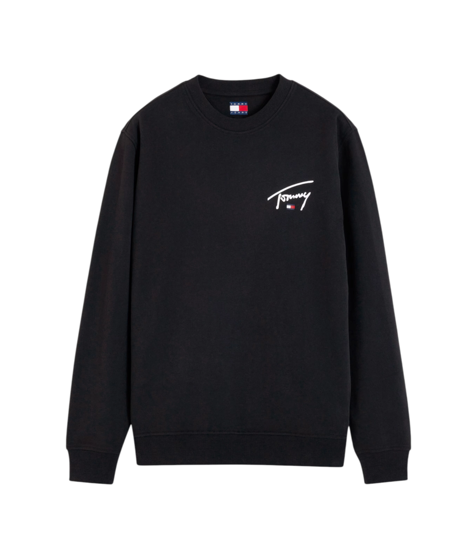 Tommy Hilfiger - Ανδρικό Φούτερ TJM Entry Signature Regular Fit DM0DM23589-BDS Μαύρο (1) Tommy Hilfiger - Ανδρικό Φούτερ TJM Entry Signature Regular Fit DM0DM23589-BDS Μαύρο DM0DM23589-BDS