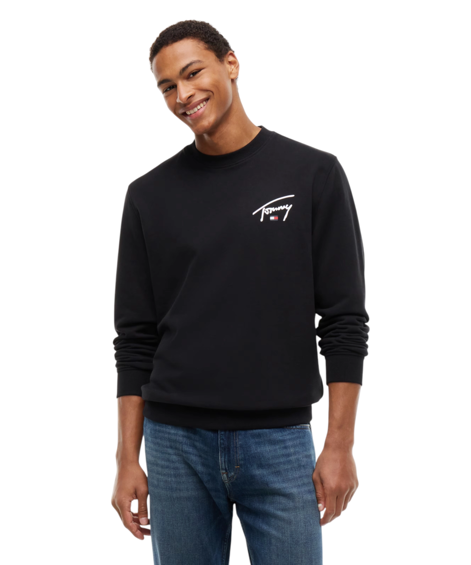 Tommy Hilfiger – Ανδρικό Φούτερ TJM Entry Signature Regular Fit DM0DM23589-BDS Μαύρο (5) Tommy Hilfiger - Ανδρικό Φούτερ TJM Entry Signature Regular Fit DM0DM23589-BDS Μαύρο DM0DM23589-BDS