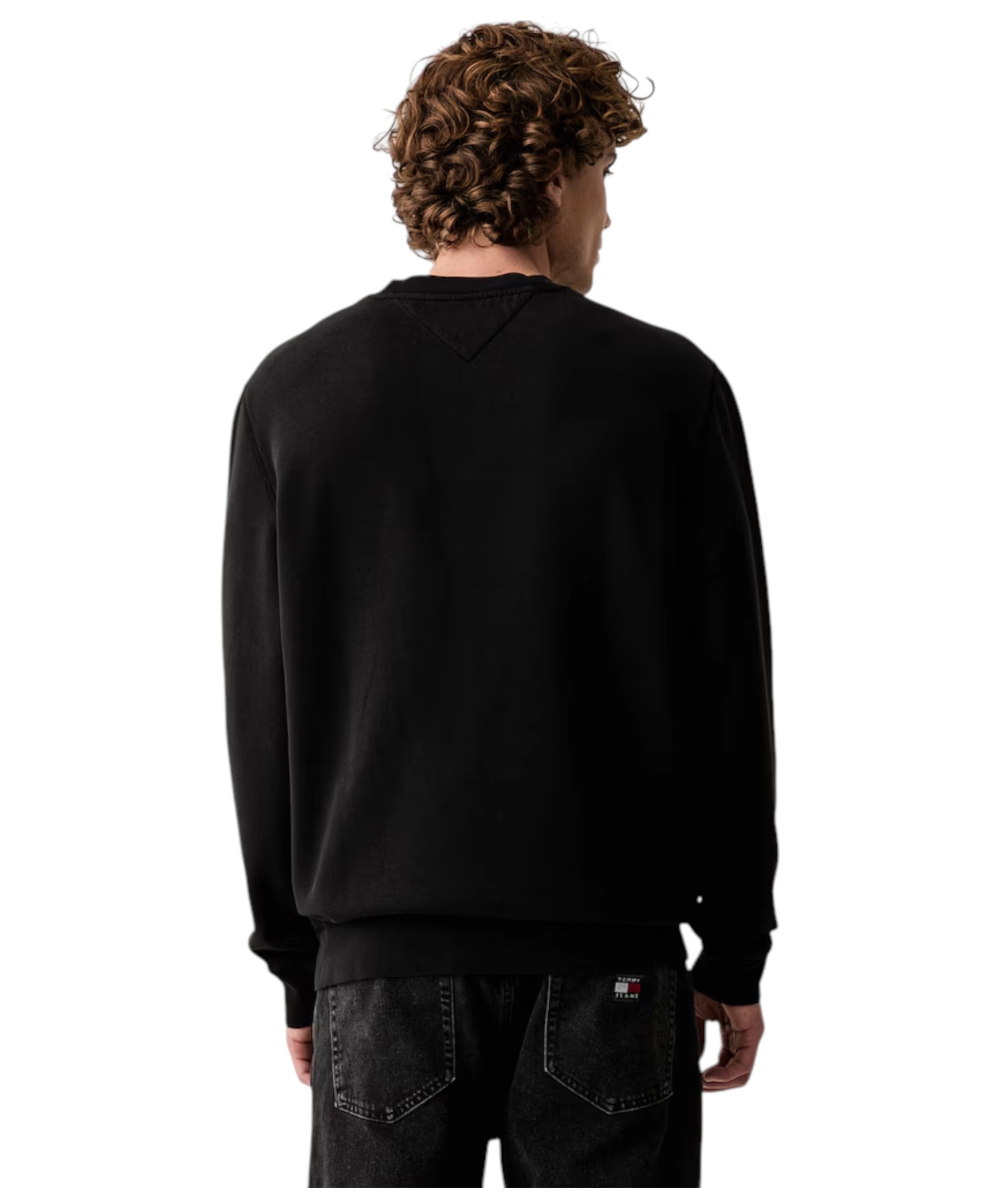 Tommy Hilfiger – Ανδρικό Φούτερ TJM Reg Badge Crew DM0DM23607-BDS Μαύρο (3) Tommy Hilfiger - Ανδρικό Φούτερ TJM Reg Badge Crew DM0DM23607-BDS Μαύρο DM0DM23607-BDS