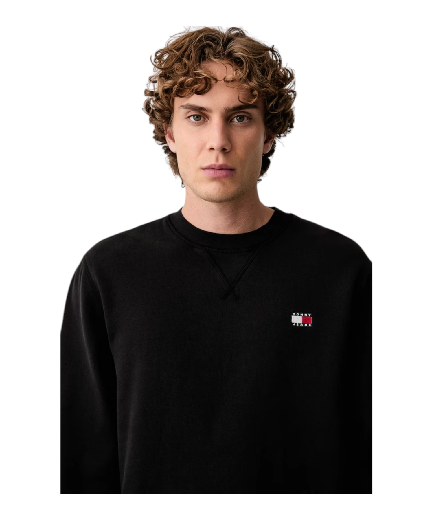 Tommy Hilfiger – Ανδρικό Φούτερ TJM Reg Badge Crew DM0DM23607-BDS Μαύρο (4) Tommy Hilfiger - Ανδρικό Φούτερ TJM Reg Badge Crew DM0DM23607-BDS Μαύρο DM0DM23607-BDS