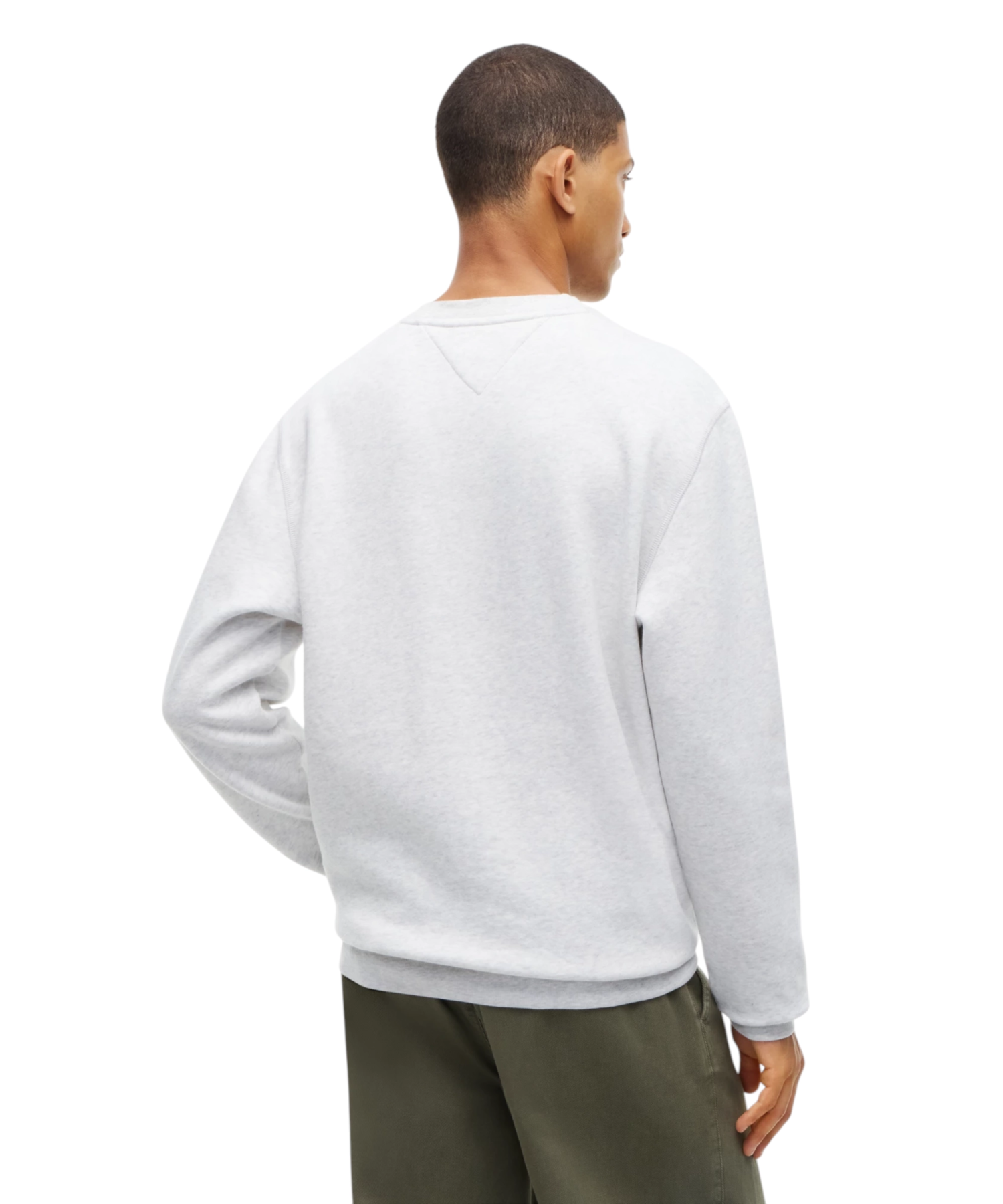 Tommy Hilfiger – Ανδρικό Φούτερ TJM Reg Badge Crew DM0DM23607-P08 Γκρι (3) Tommy Hilfiger - Ανδρικό Φούτερ TJM Reg Badge Crew DM0DM23607-P08 Γκρι DM0DM23607-P08