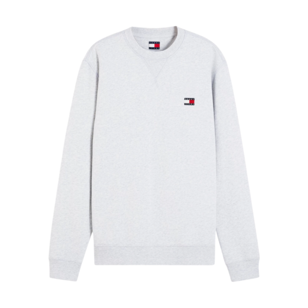 Tommy Hilfiger - Ανδρικό Φούτερ TJM Reg Badge Crew DM0DM23607-P08 Γκρι DM0DM23607-P08
