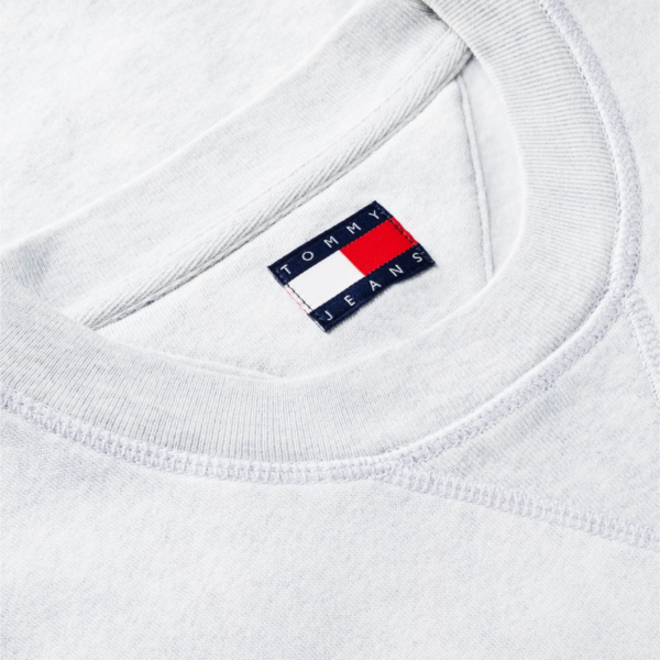 Tommy Hilfiger - Ανδρικό Φούτερ TJM Reg Badge Crew DM0DM23607-P08 Γκρι DM0DM23607-P08