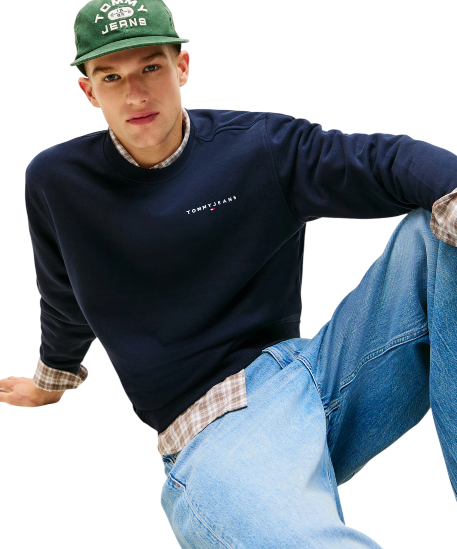 Tommy Hilfiger – Ανδρικό Φούτερ Tjm Linear Regular Fit DM0DM20249-C1G Μπλε Σκούρο (2) Tommy Hilfiger - Ανδρικό Φούτερ Tjm Linear Regular Fit DM0DM20249-C1G Μπλε Σκούρο DM0DM20249-C1G