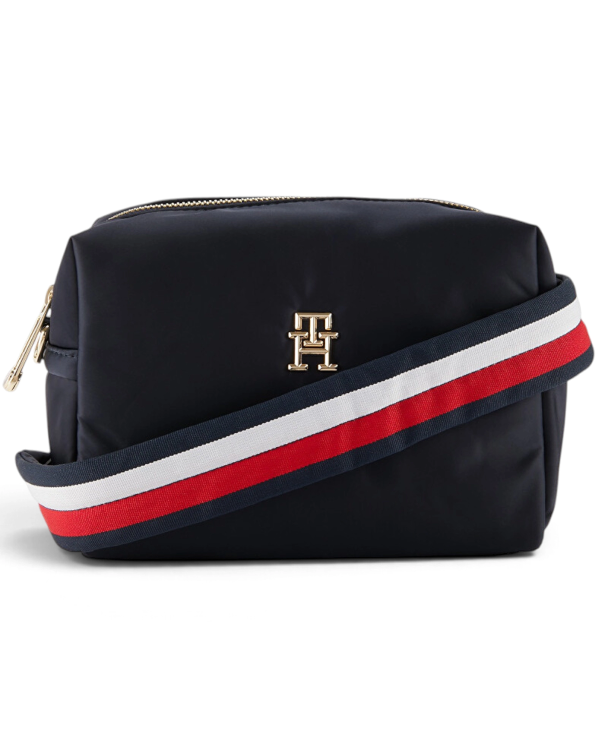 Tommy Hilfiger - Γυναικεία Τσάντα Th Flow Lrg Crossover Solid AW0AW14686-DW6 Μπλε