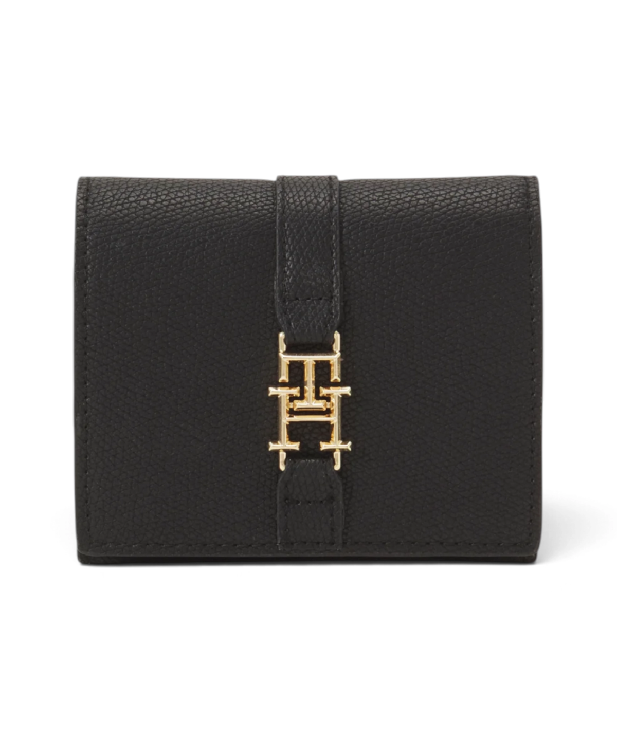 Tommy Hilfiger - Γυναικείο Μικρό Πορτοφόλι Th Small Flap Wallet AW0AW14631-BDS Μαύρο