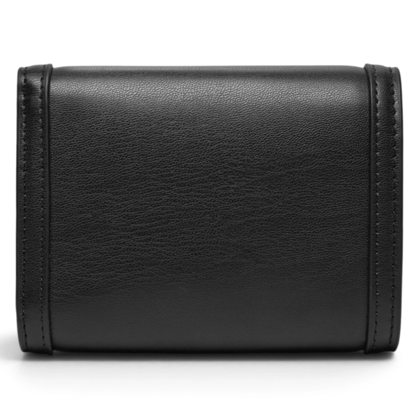 Tommy Hilfiger - Γυναικείο Πορτοφόλι City Med Flap Wallet AW0AW15746-BDS Μαύρο AW0AW15746-BDS