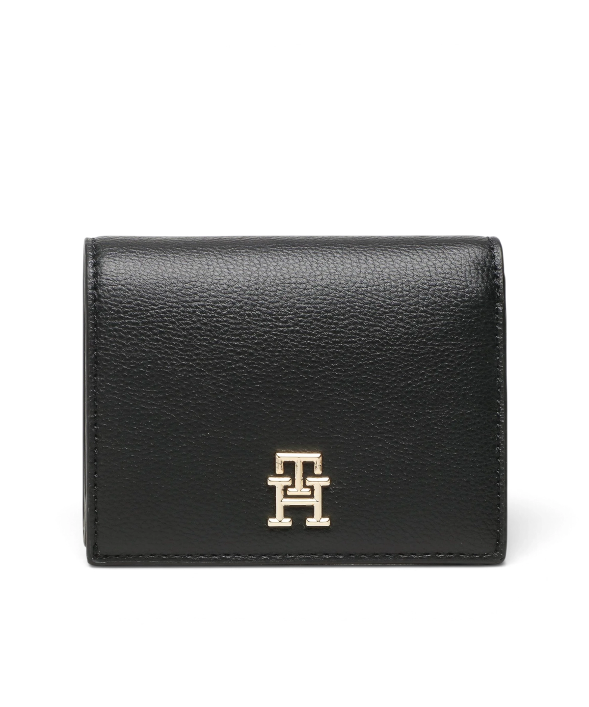 Tommy Hilfiger - Γυναικείο Πορτοφόλι Th Casual Bi-Fold Wallet AW0AW14634-BDS Μαύρο