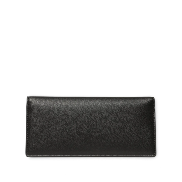 Tommy Hilfiger - Γυναικείο Μεγάλο Πορτοφόλι Th Casual Large Wallet AW0AW14638-BDS Μαύρο AW0AW14638-BDS