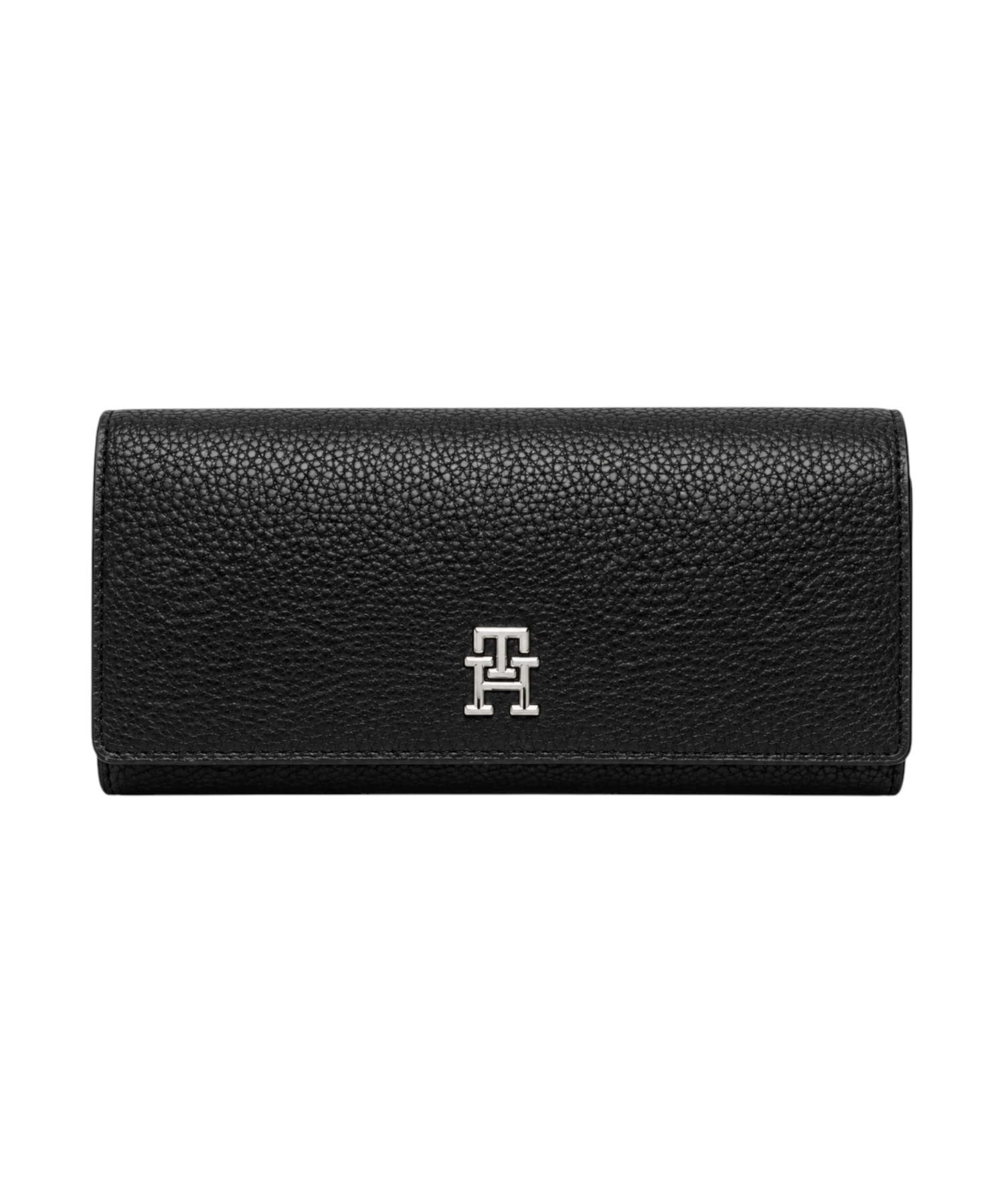 Tommy Hilfiger – Γυναικείο Πορτοφόλι Th Emblem Lrg Flap Wallet AW0AW14651-BDS Μαύρο (2) Tommy Hilfiger - Γυναικείο Πορτοφόλι Th Emblem Lrg Flap Wallet AW0AW14651-BDS Μαύρο AW0AW14651-BDS