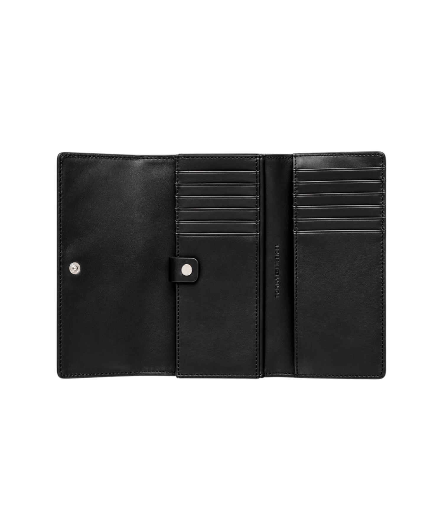 Tommy Hilfiger – Γυναικείο Πορτοφόλι Th Emblem Lrg Flap Wallet AW0AW14651-BDS Μαύρο (5) Tommy Hilfiger - Γυναικείο Πορτοφόλι Th Emblem Lrg Flap Wallet AW0AW14651-BDS Μαύρο AW0AW14651-BDS
