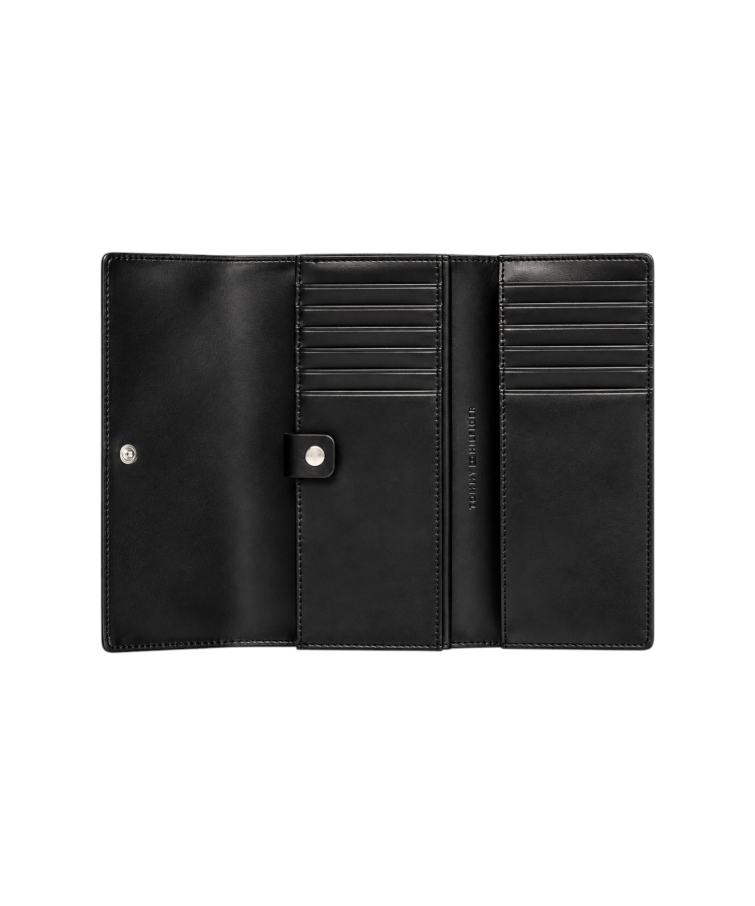 Tommy Hilfiger – Γυναικείο Πορτοφόλι Th Emblem Lrg Flap Wallet AW0AW14651-BDS Μαύρο (6) Tommy Hilfiger - Γυναικείο Πορτοφόλι Th Emblem Lrg Flap Wallet AW0AW14651-BDS Μαύρο AW0AW14651-BDS