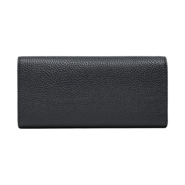 Tommy Hilfiger - Γυναικείο Πορτοφόλι Th Emblem Lrg Flap Wallet AW0AW14651-DW6 Μπλε Σκούρο AW0AW14651-DW6
