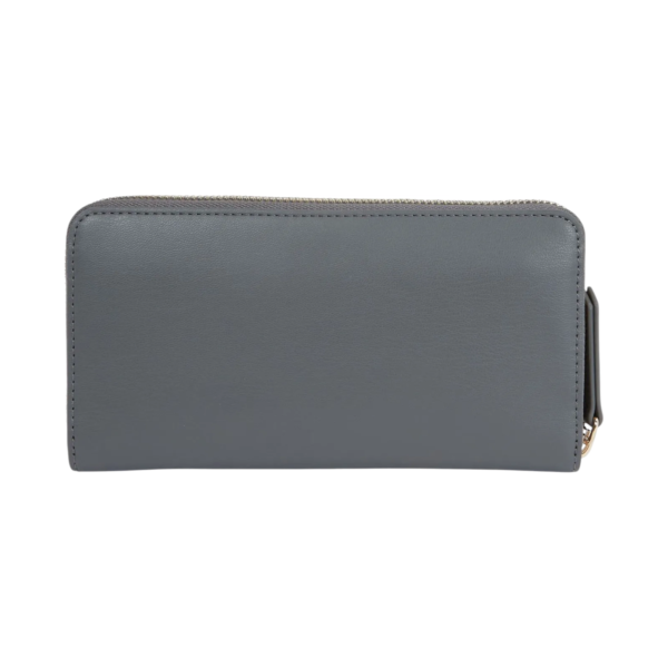 Tommy Hilfiger - Γυναικείο Πορτοφόλι Th Luxe Large Za AW0AW15608-0IN Γκρι AW0AW15608-0IN