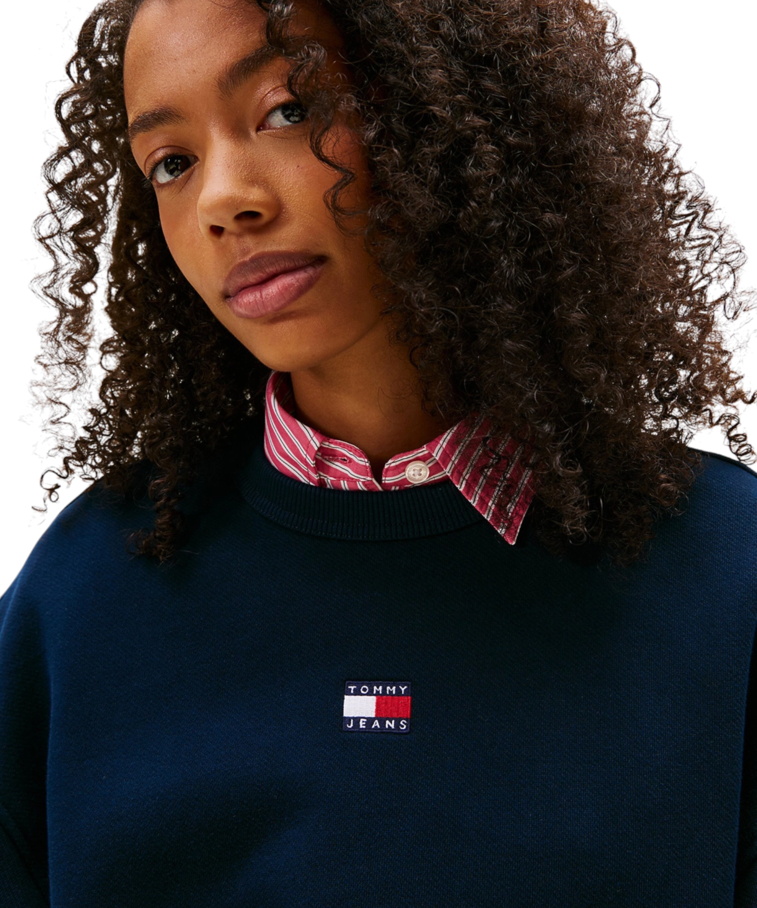 Tommy Hilfiger – Γυναικείο Φούτερ Badge crew ext Regular Fit DW0DW23297-C1G Μπλε Σκούρο (2) Tommy Hilfiger - Γυναικείο Φούτερ Badge crew ext Regular Fit DW0DW23297-C1G Μπλε Σκούρο DW0DW23297-C1G