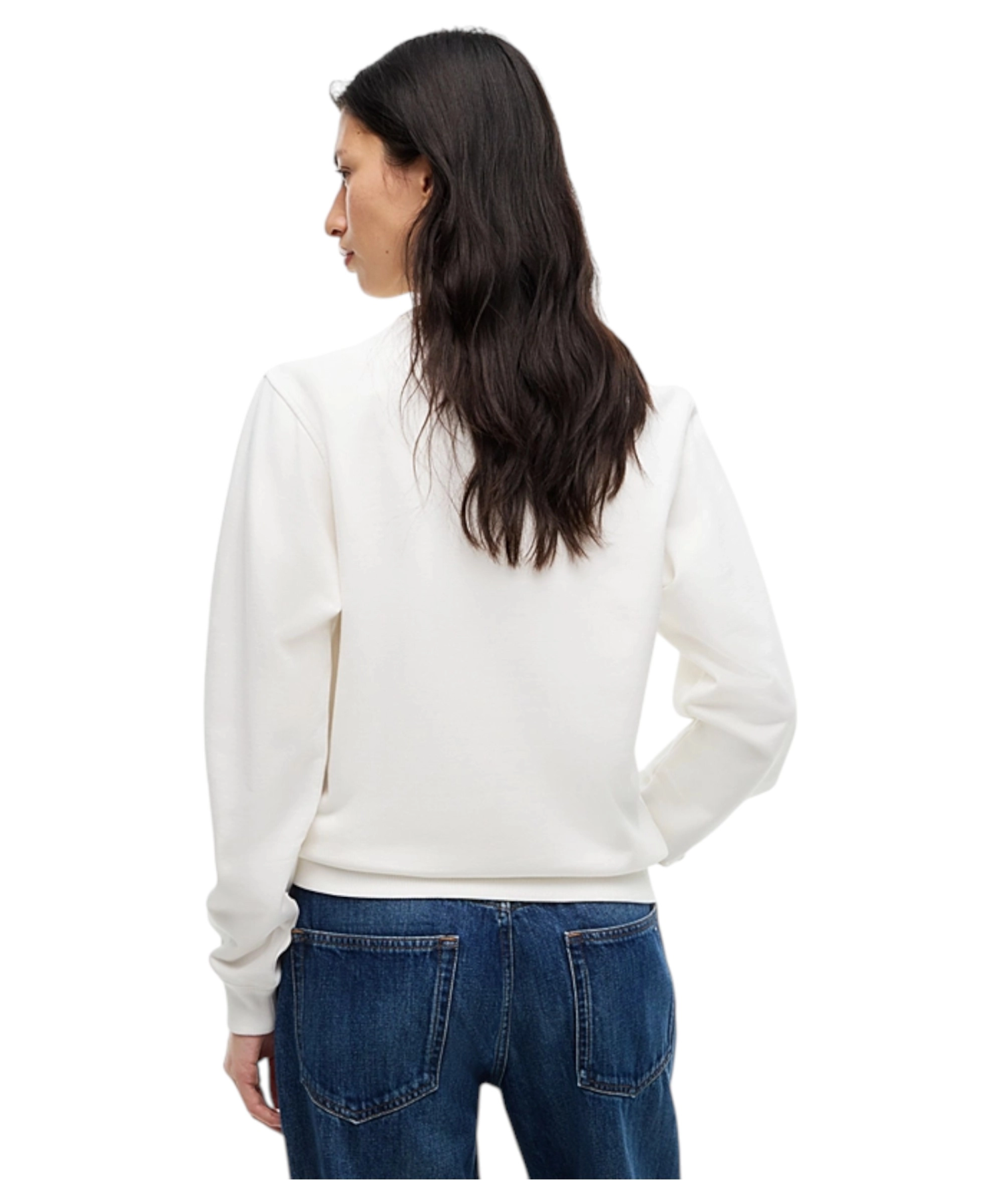 Tommy Hilfiger – Γυναικείο Φούτερ Flag Badge Crew Neck DW0DW23906-YBL Λευκό (3) Tommy Hilfiger - Γυναικείο Φούτερ Flag Badge Crew Neck DW0DW23906-YBL Λευκό DW0DW23906-YBL