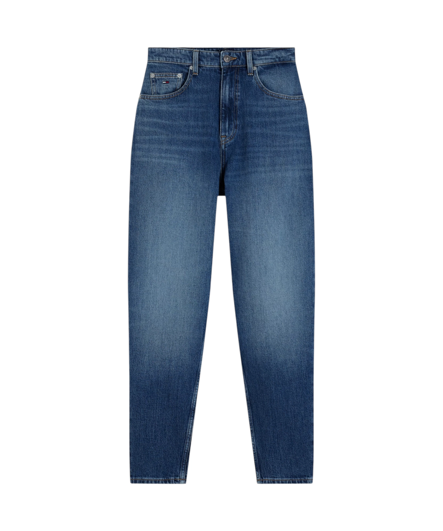 Tommy Hilfiger – Γυναικείο Ψηλόμεσο Παντελόνι Τζιν High Rise Tapered Mom Fit DW0DW23513-1BK Μπλε (6) Tommy Hilfiger - Γυναικείο Ψηλόμεσο Παντελόνι Τζιν High Rise Tapered Mom Fit DW0DW23513-1BK Μπλε DW0DW23513-1BK