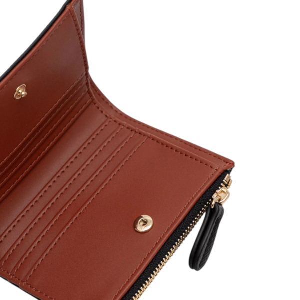 Twinset - Γυναικείο Πορτοφόλι Saffiano Leather 262TH7052-13808 Μαύρο 262TH7052-13808