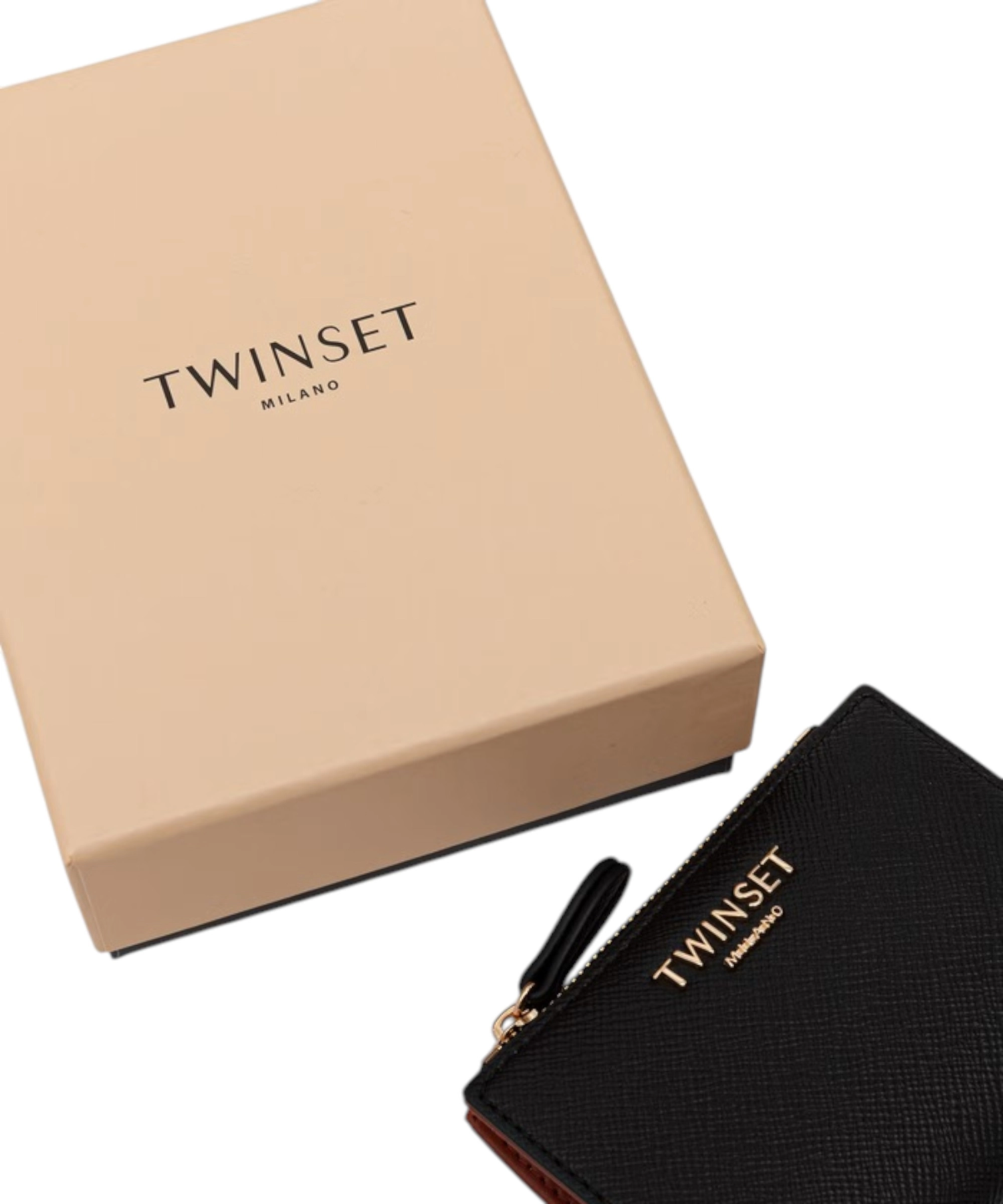 Twinset – Γυναικείο Πορτοφόλι Saffiano Leather 262TH7052-13808 Μαύρο (5) Twinset - Γυναικείο Πορτοφόλι Saffiano Leather 262TH7052-13808 Μαύρο 262TH7052-13808