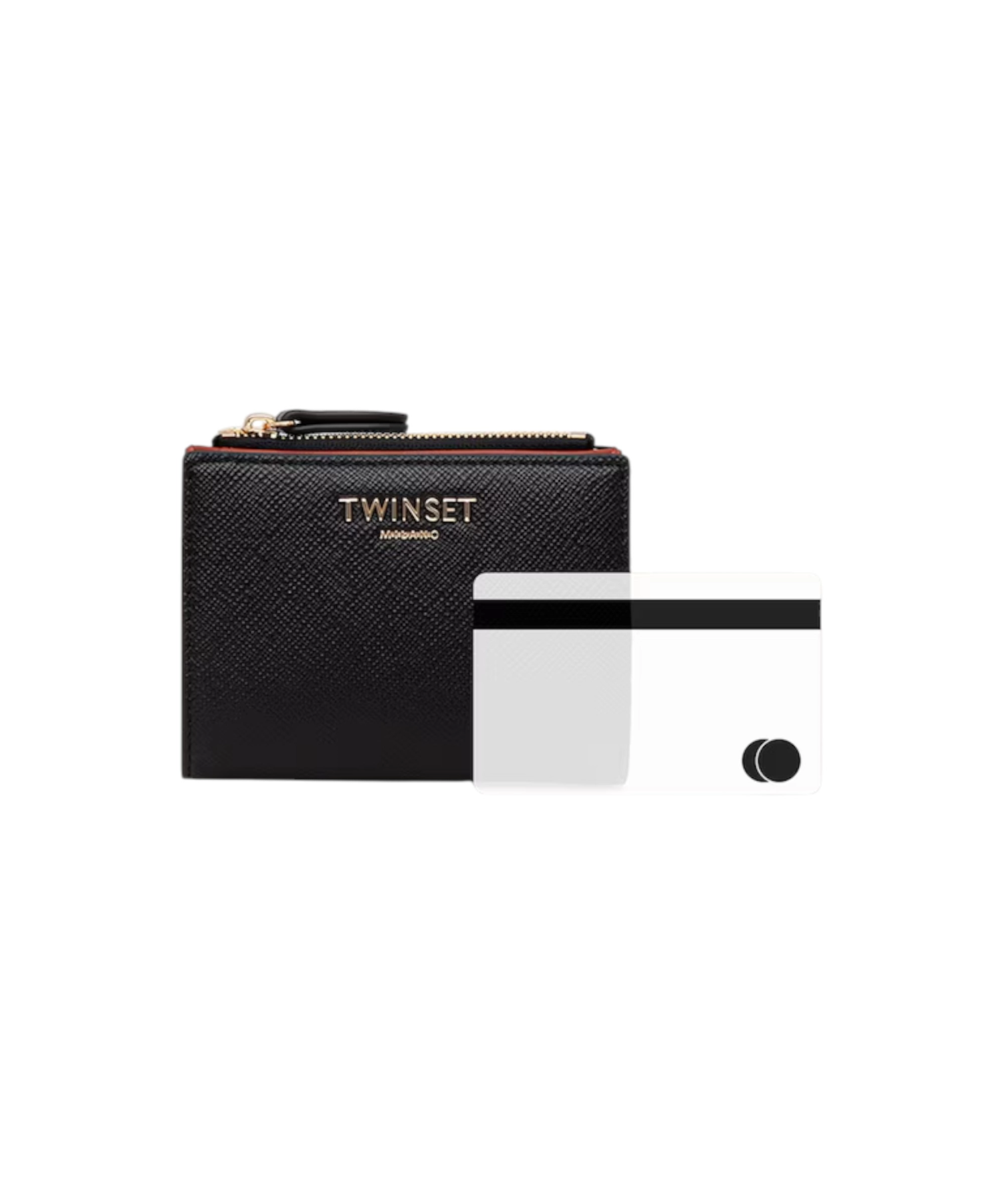 Twinset – Γυναικείο Πορτοφόλι Saffiano Leather 262TH7052-13808 Μαύρο (6) Twinset - Γυναικείο Πορτοφόλι Saffiano Leather 262TH7052-13808 Μαύρο 262TH7052-13808