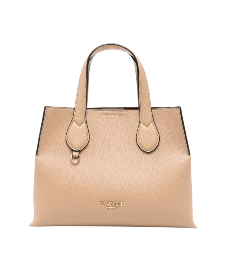 Twinset - Γυναικεια Τσαντα Χειρος Tote 262TB7101-13811 Μπεζ