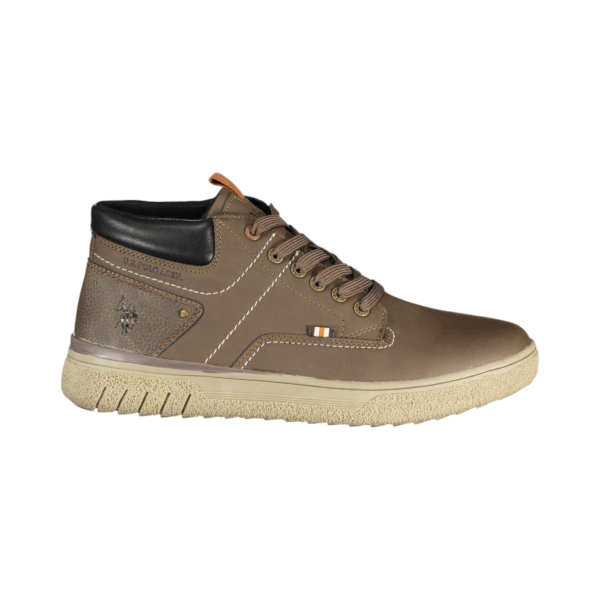 U.S. Polo Assn. - Ανδρικά Μποτάκια Eco-Leather PYRO001MGUT1-002 Καφέ