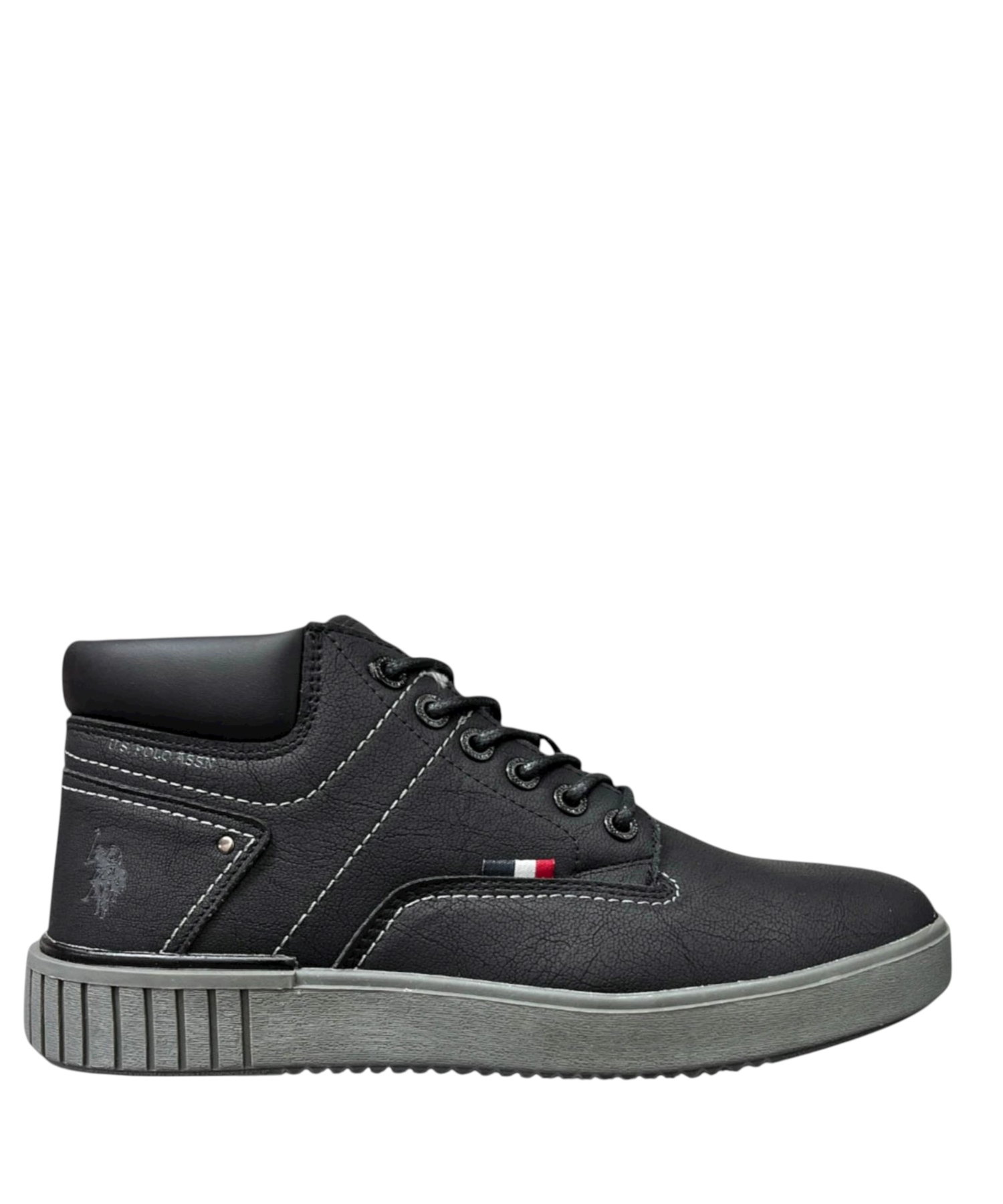 U.S. Polo Assn. - Ανδρικά Μποτάκια Eco-Leather PYRO001MGUT1-BLK Μαύρο (5) U.S. Polo Assn. - Ανδρικά Μποτάκια Eco-Leather PYRO001MGUT1-BLK Μαύρο PYRO001MGUT1-BLK