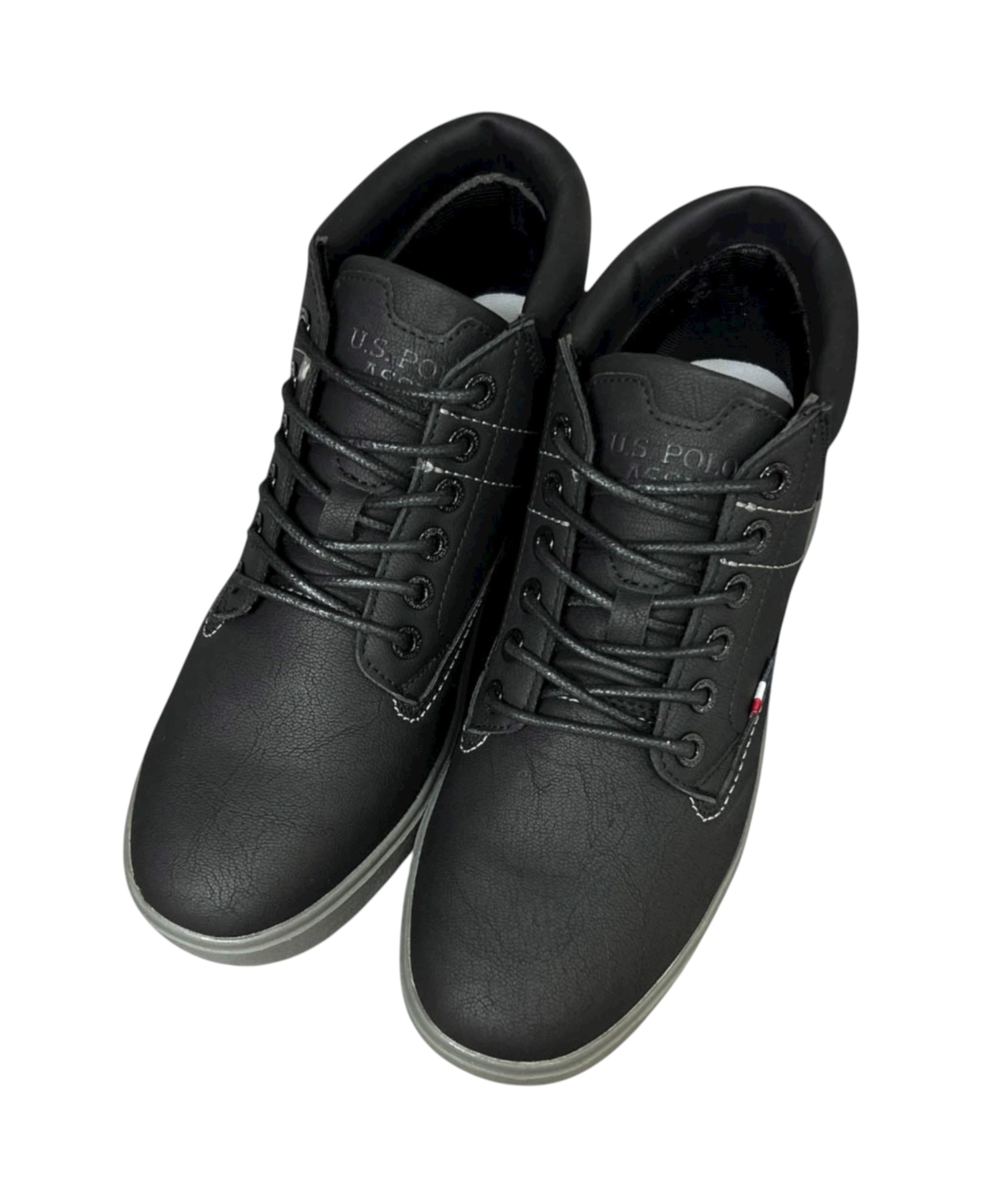 U.S. Polo Assn. – Ανδρικά Μποτάκια Eco-Leather PYRO001MGUT1-BLK Μαύρο (6) U.S. Polo Assn. - Ανδρικά Μποτάκια Eco-Leather PYRO001MGUT1-BLK Μαύρο PYRO001MGUT1-BLK