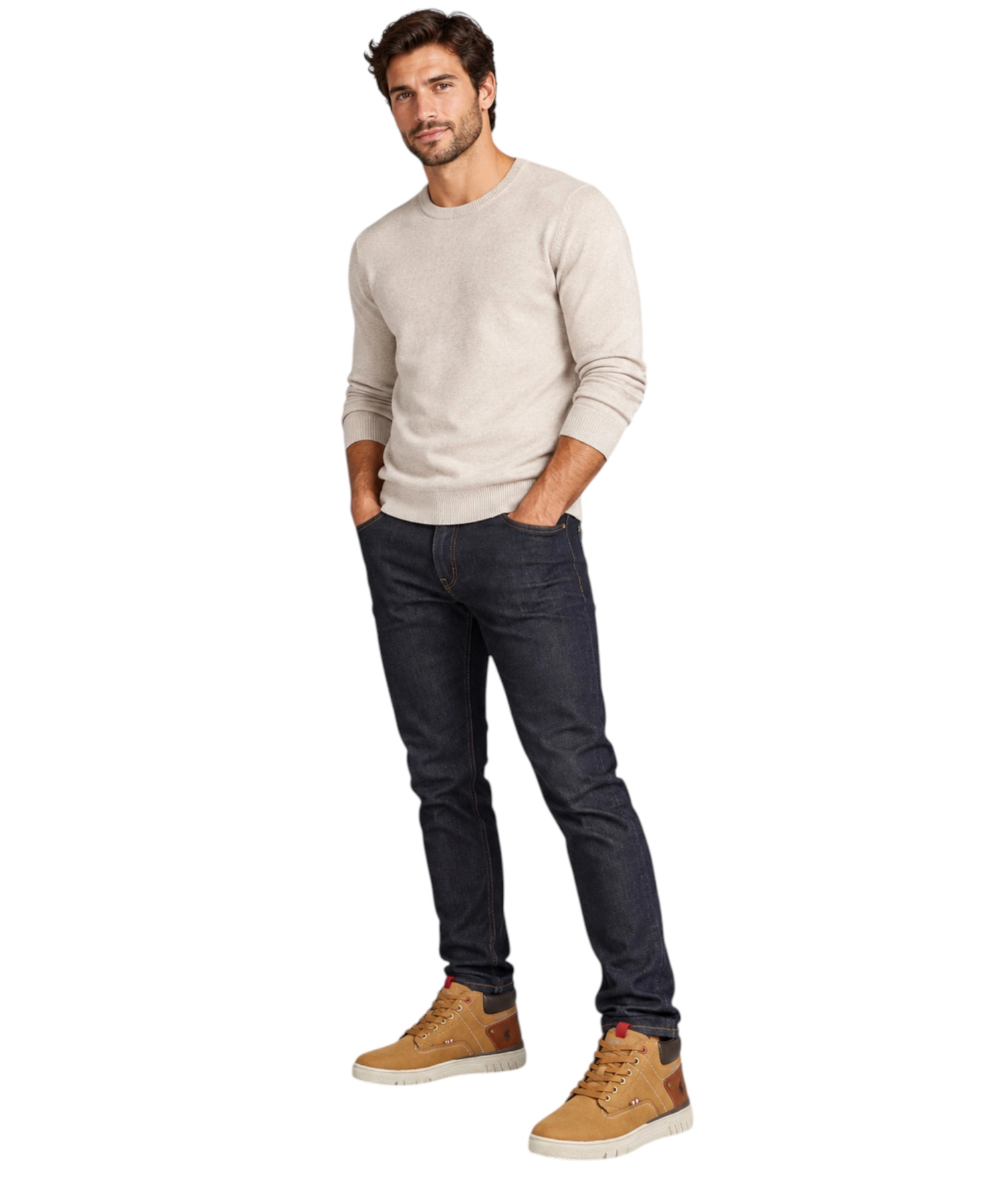 U.S. Polo Assn. – Ανδρικά Μποτάκια Eco-Leather PYRO001MGUT1-CUO Ταμπά (1) U.S. Polo Assn. - Ανδρικά Μποτάκια Eco-Leather PYRO001MGUT1-CUO Ταμπά PYRO001MGUT1-CUO