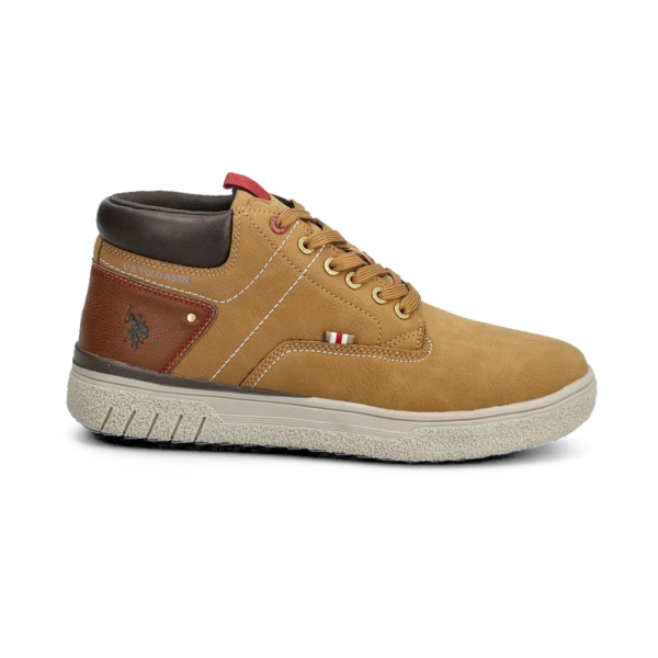 U.S. Polo Assn. - Ανδρικά Μποτάκια Eco-Leather PYRO001MGUT1-CUO Ταμπά