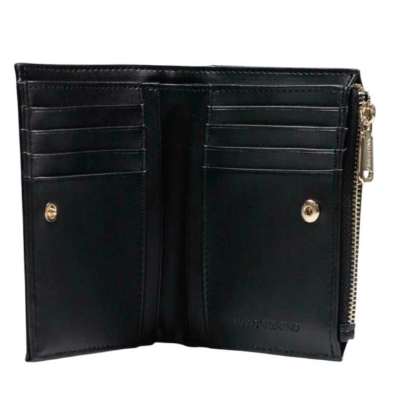 Valentino Bags - Γυναικείο Μεσαίο Πορτοφόλι Doris Re VPS9ON255-001 Μαύρο VPS9ON255-001