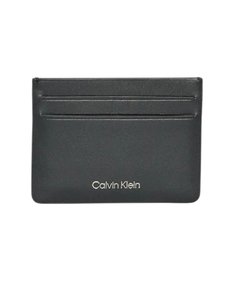 Calvin Klein - Ανδρική Δερμάτινη Καρτοθήκη Ck Concise Cardholder 6Cc K50K510601-BAX Μαύρο