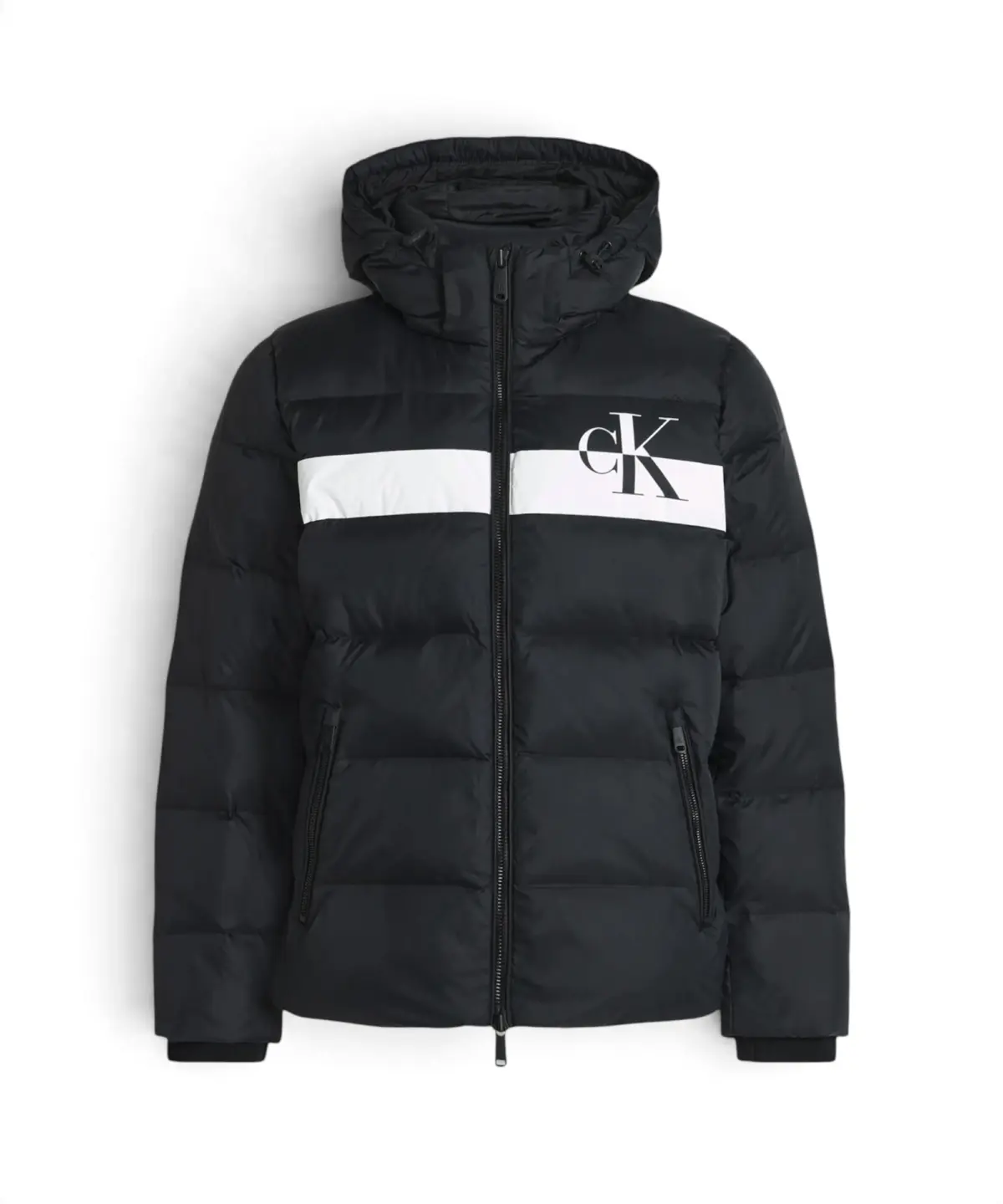Calvin Klein - Ανδρικό Χειμωνιάτικο Μπουφάν Down Jacket Regular Fit LV04RH502G-UB1 Μαύρο