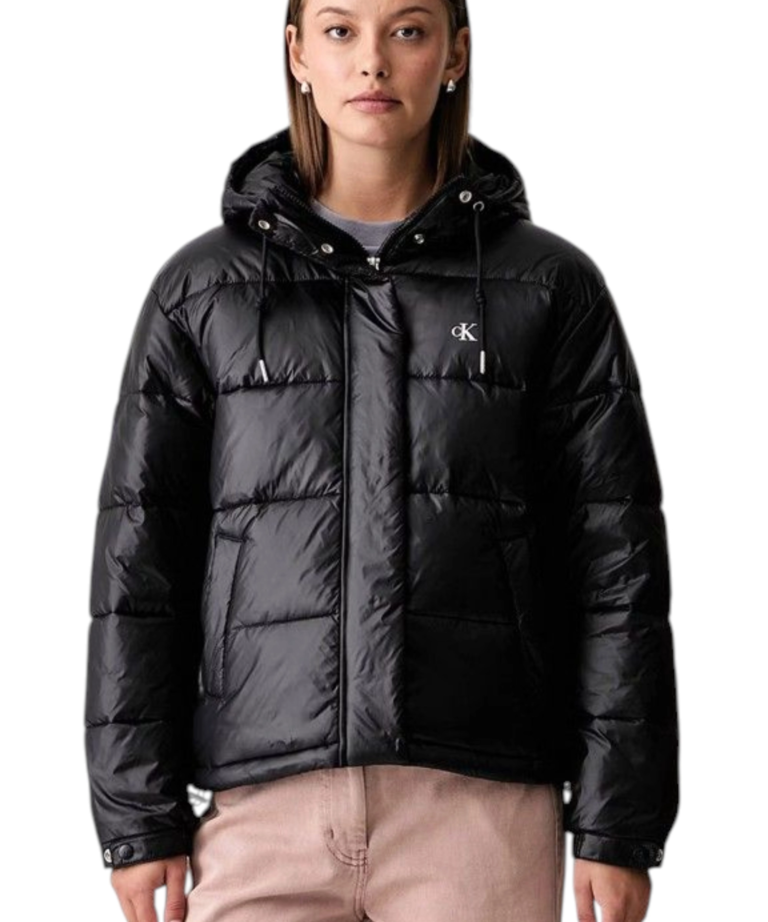 Calvin Klein - Γυναικείο Μπουφάν Shine Mw Classic Puffer LV047H512G-UB1 Μαύρο