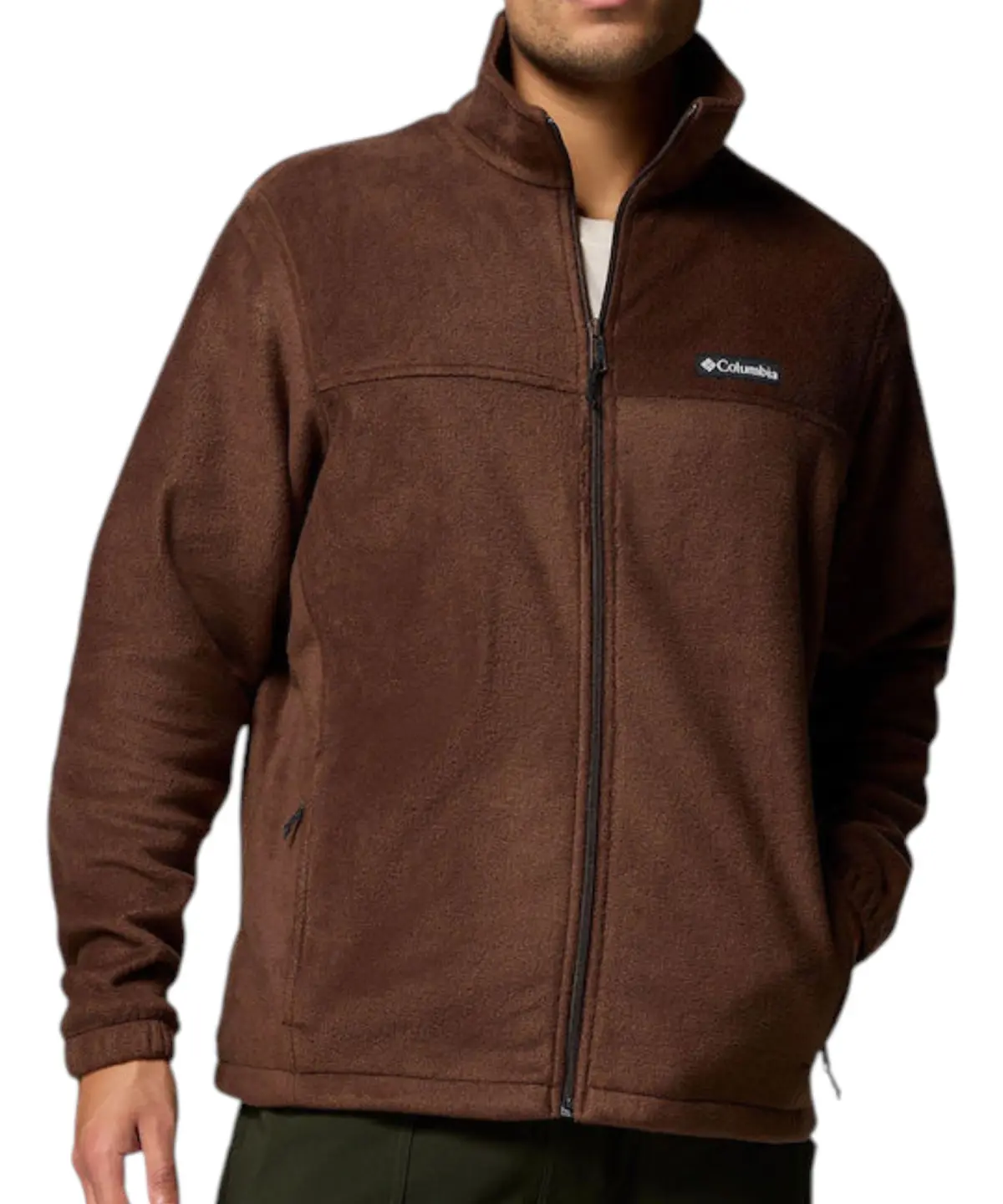 Columbia - Ανδρική Ζακέτα Φούτερ Fleece Steens Mountain Full WM3220-256 Καφέ