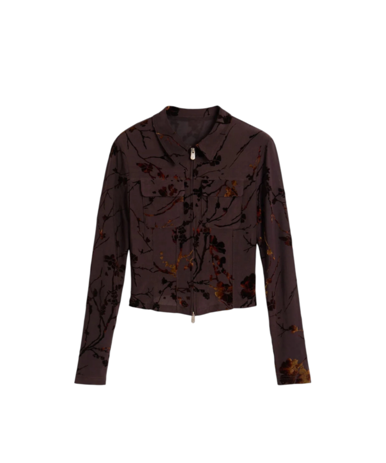 Desigual - Γυναικεία Μπλούζα/Πουκαμίσα Bucarest 26WWTK25-6000 Καφέ