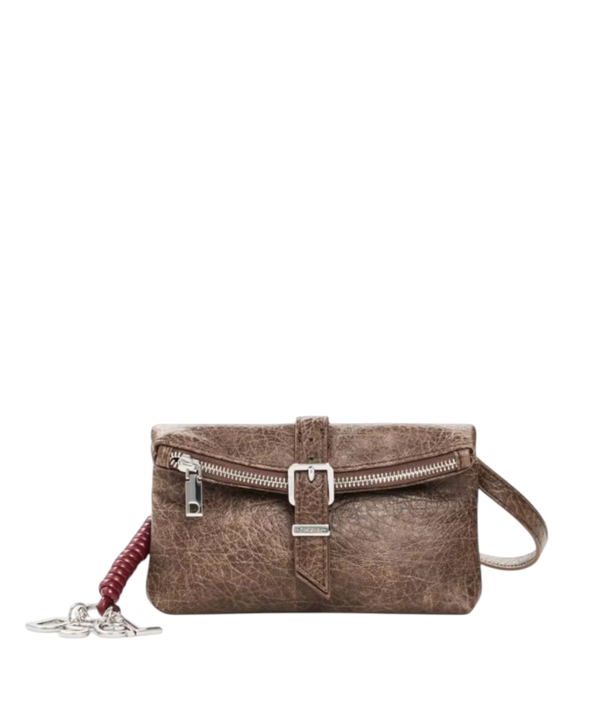 Desigual - Γυναικεία Τσάντα Ώμου Mone Clutch Micro 26WAYP37-6044 Καφέ