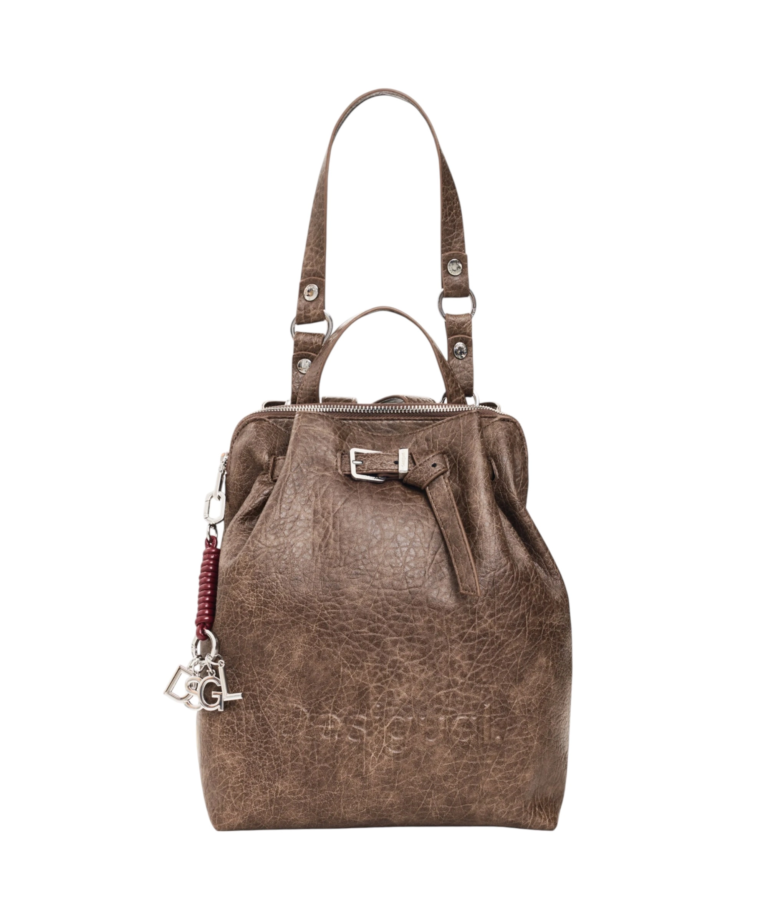 Desigual - Γυναικείο Σακίδιο Πλάτης Luena 26WAKP33-6044 Καφέ